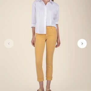 KUT From The Kloth Amy Crop Straight Leg Pants